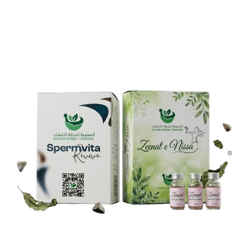 Spermvita Revive and Zeenat-e-Nisa natural herbal supplements